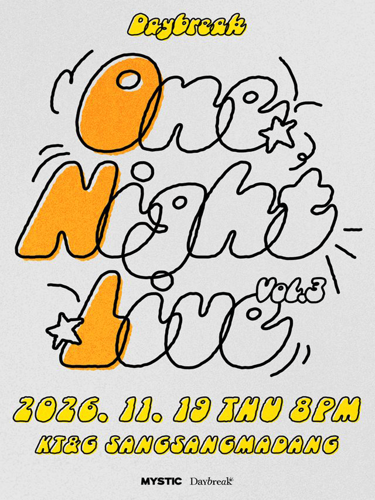 Daybreak <ONE NIGHT LIVE : ONL> Vol.3 포스터