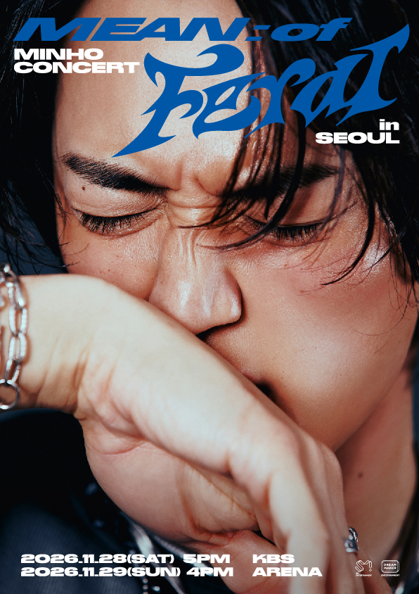MINHO CONCERT < MEAN : of feral > 포스터